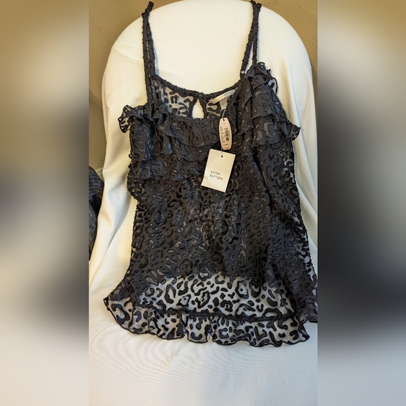 Victoria's Secret Other - NWT - Vintage Victoria's Secret Black Lace Nightie with matching panties ($24)